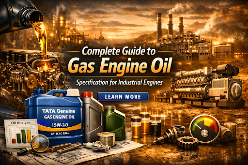 Gas Engine Oil Specification for Industrial Engines
